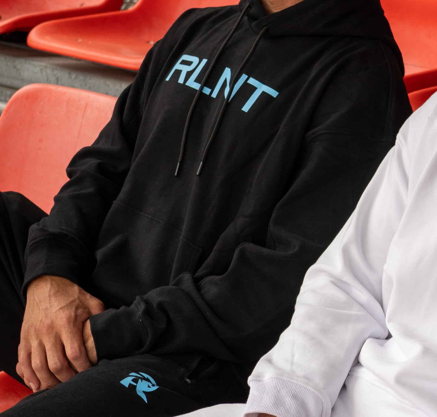 street active hoodie - blvck w glacier
