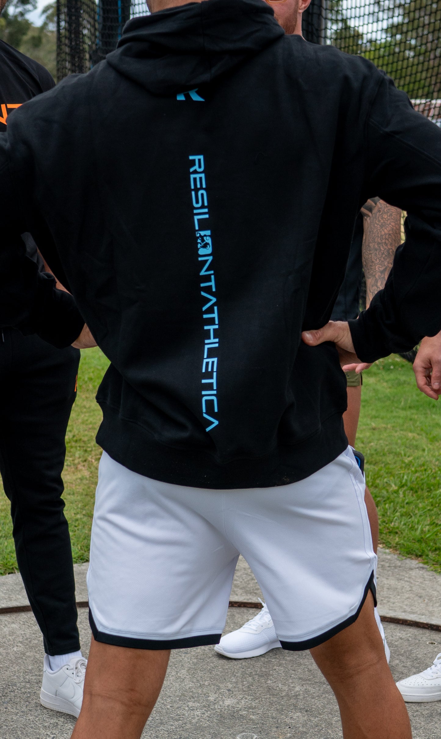 street active hoodie - blvck w glacier