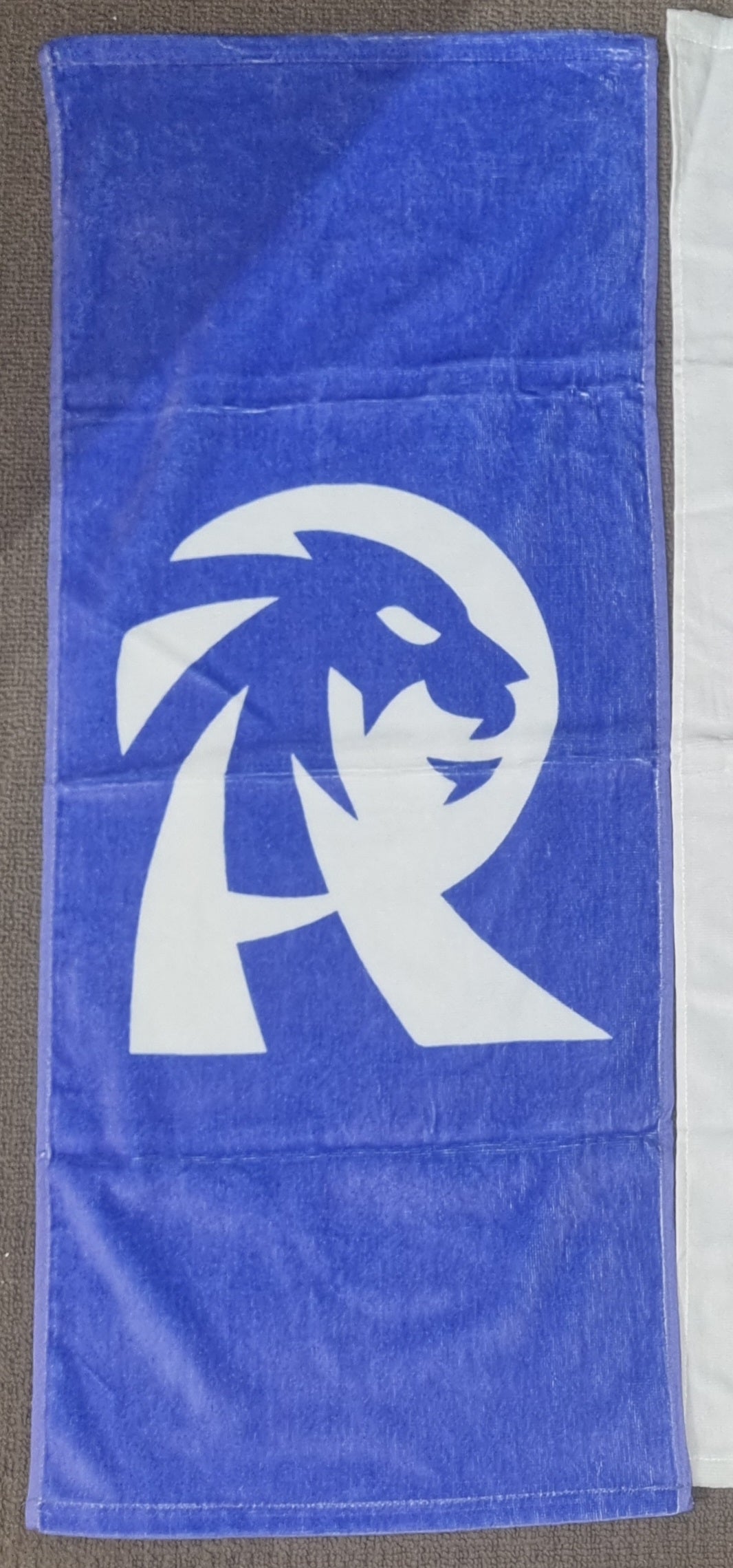 gym towel - royal/blvnc