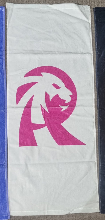 gym towel - cerise/blvnc