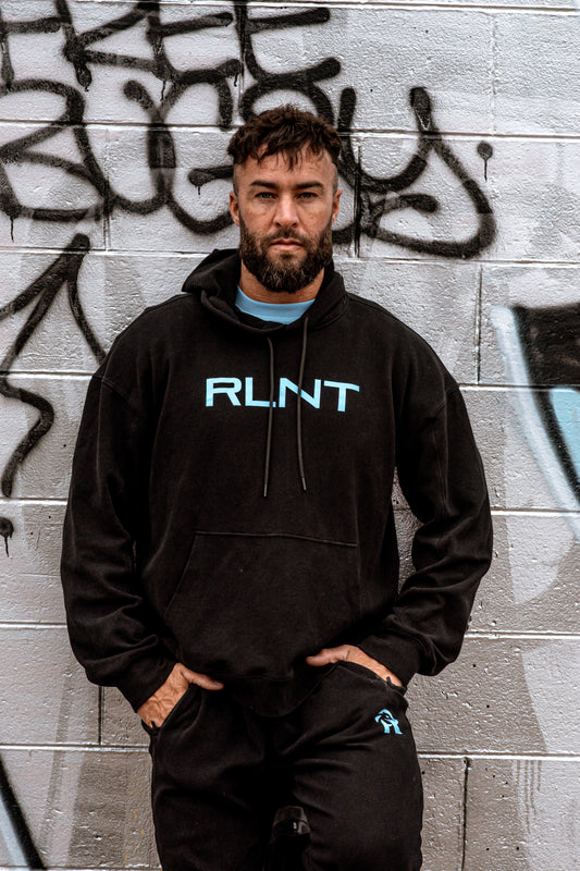 street active hoodie - blvck w glacier