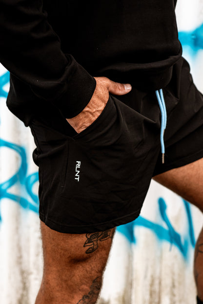 rlnt 5inch performance shorts - blvck & elemental