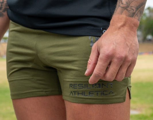 active lift shorts - hunter green