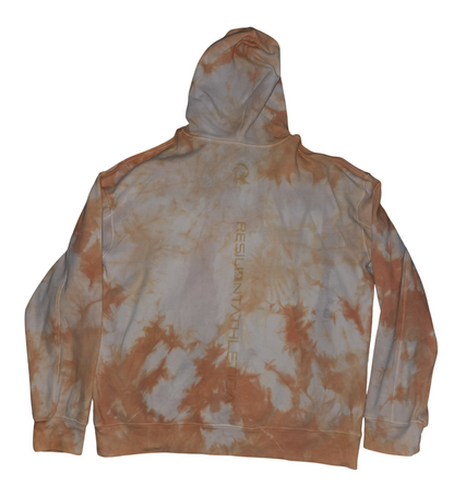 street active tie dye hoodie