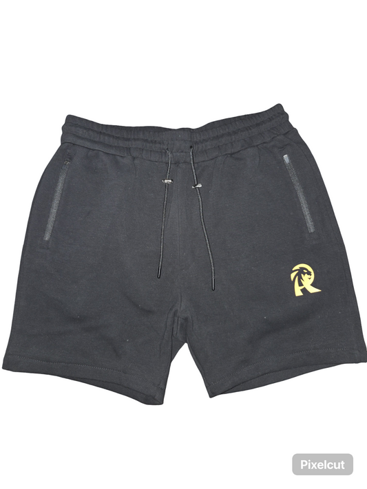 street active track shorts - blvck w dreamsicle