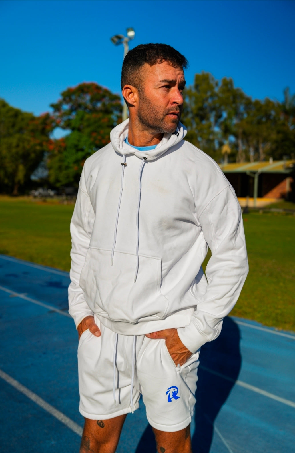 street active track shorts - blvnc w royal
