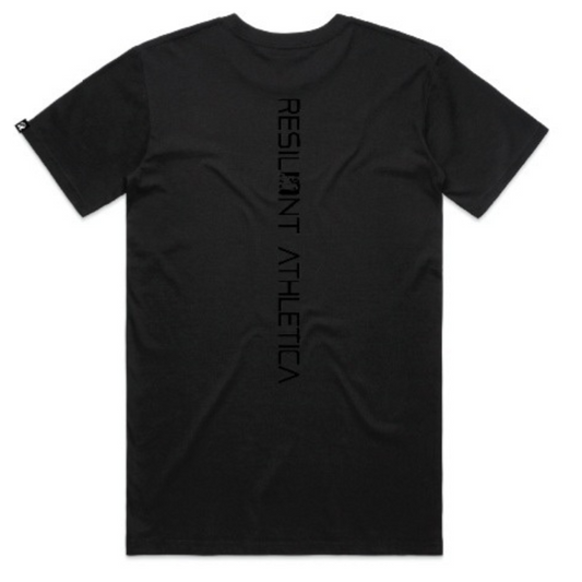 street active oversize tee gen1 - blvck on blvck