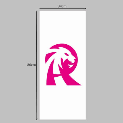 gym towel - cerise/blvnc